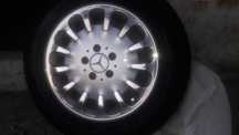 Продаю колеса  в сборе R 16( новые автошины + б/у диски/ Mercedes/)