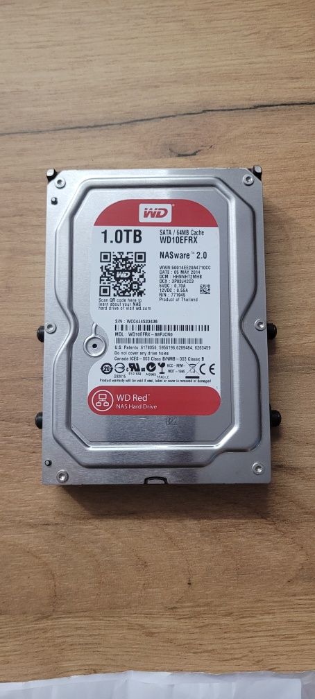 DYSK twardy 1Tb 3,5" wd10EFRX
WD10EFRX1TB