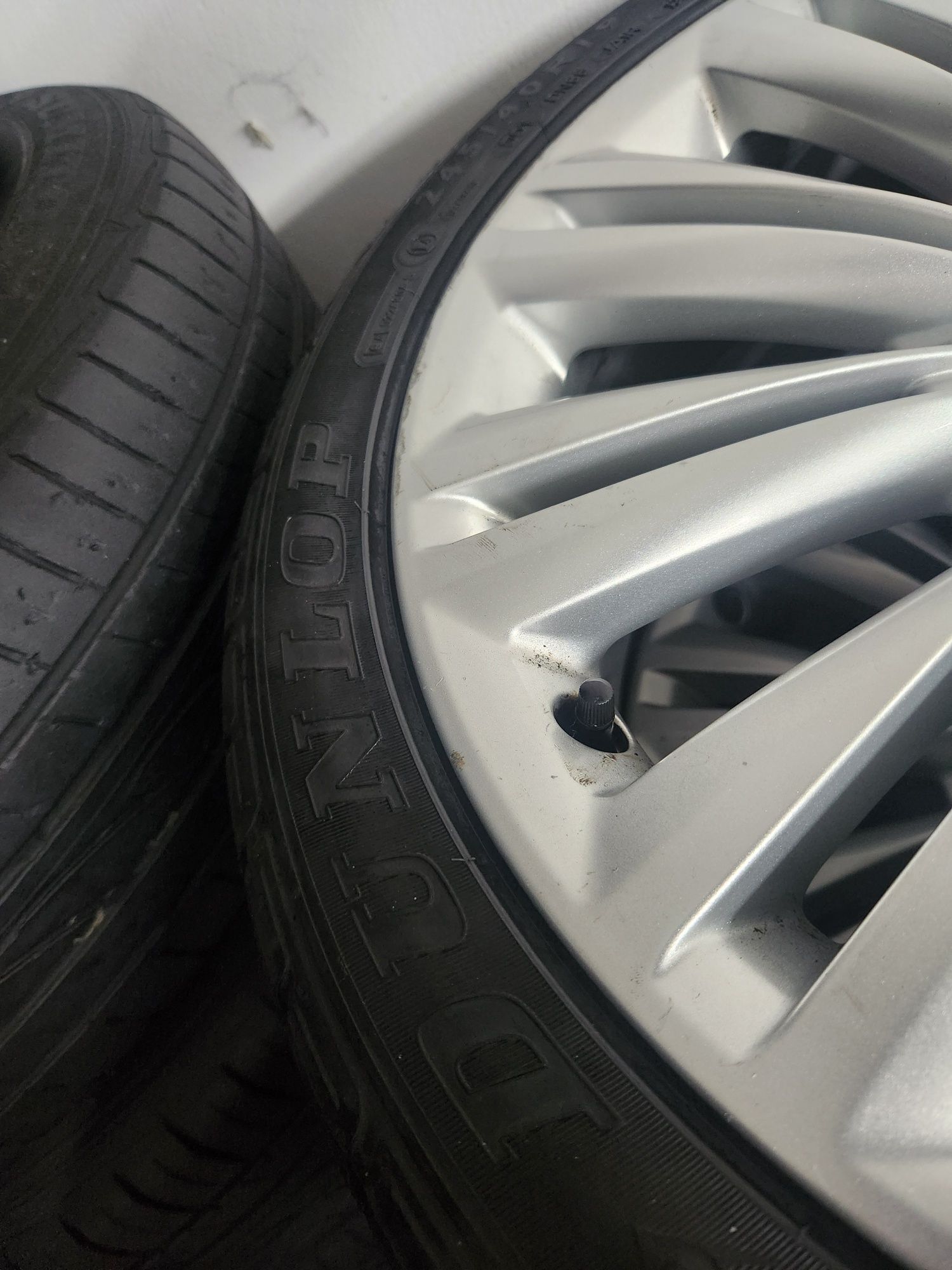 4 Jantes Originais Jaguar Originais 19' com Pneus Dunlop