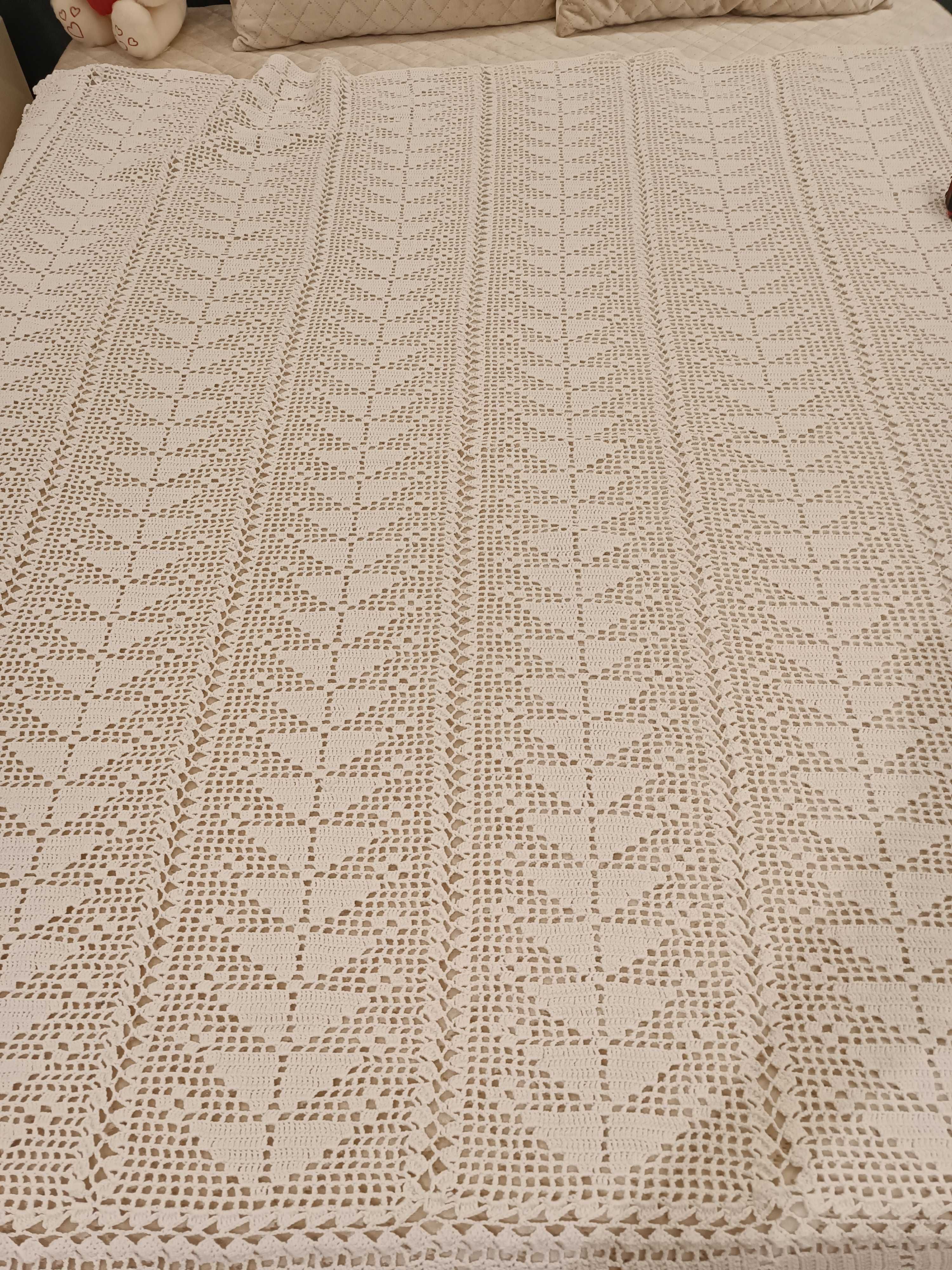 Colcha em crochê