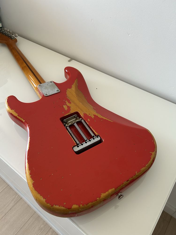 Gitara BUZZ yellowjacket relic fender stratocaster japan custom