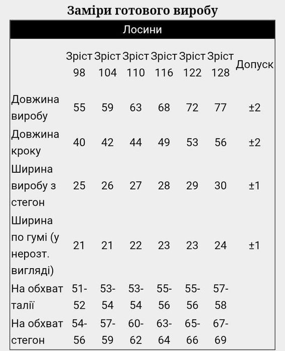 Лосини на флісі, хутрі дитячі та жіночі