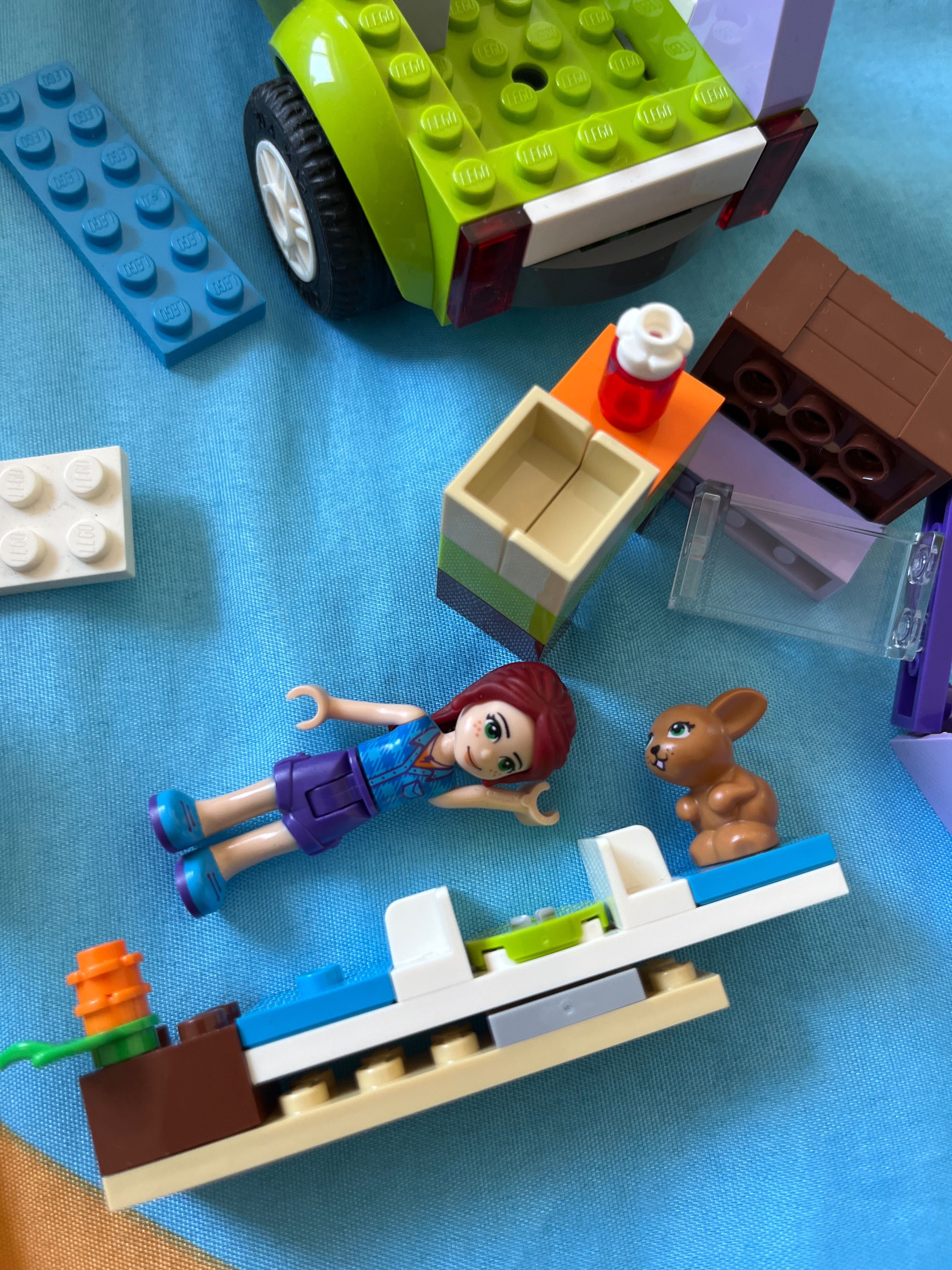 Lego Friends (menina) com caixa e instruções