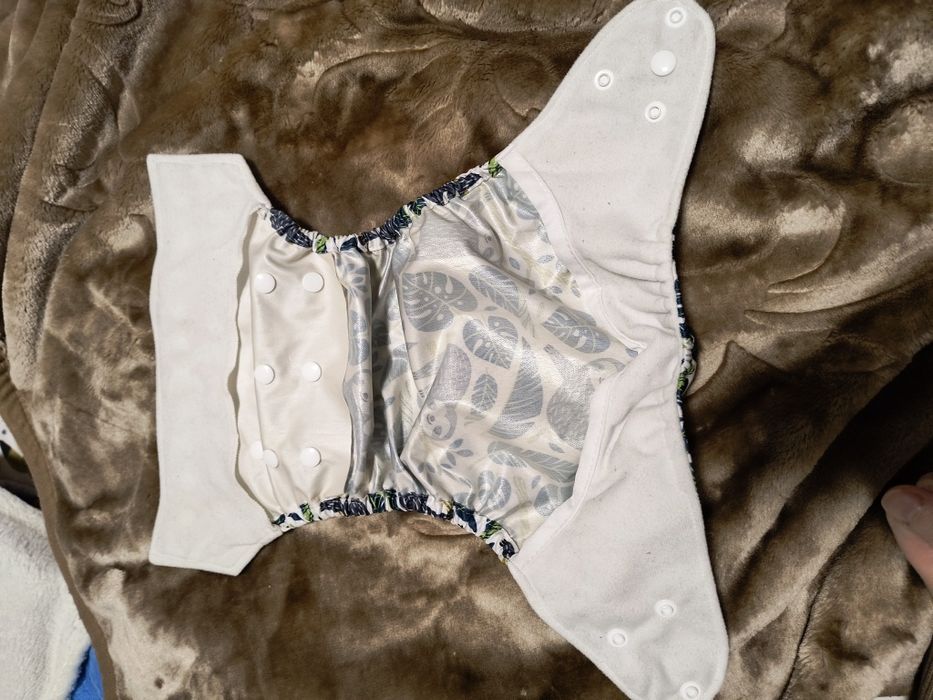 Pielucha wielorazowa pieluszka bawełniana mila jak nowa