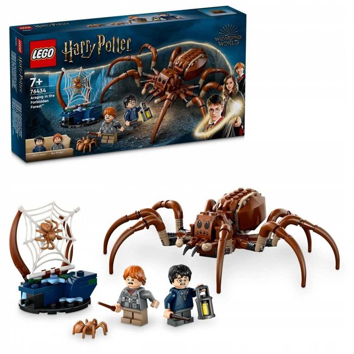 Lego Harry Potter 76434 Aragog w Zakazanym Lesie Pająk Z Ruchome Nogi