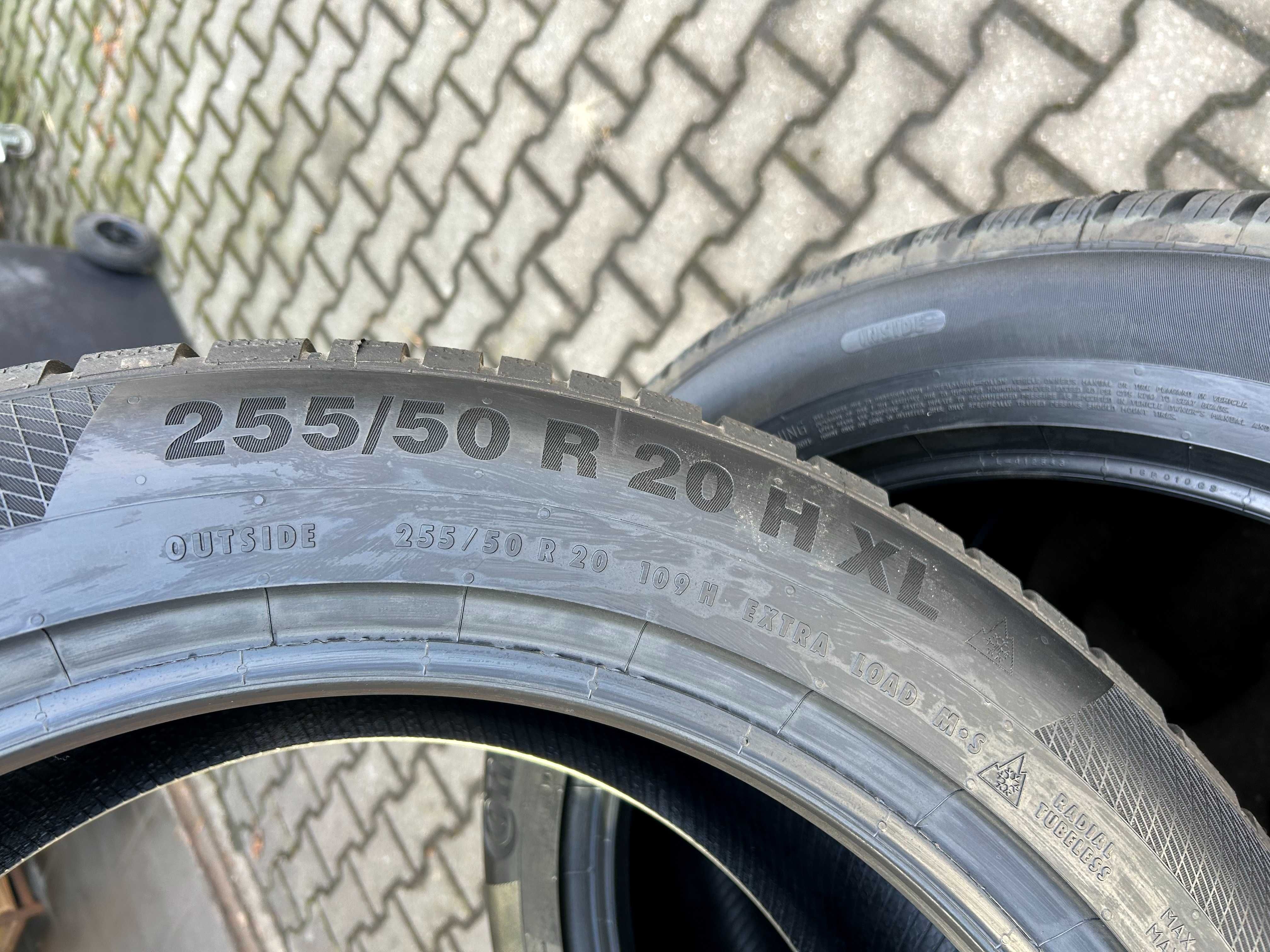 2x 255/50R20 109H XL FR Continental WinterContact TS850P SUV 2022r.