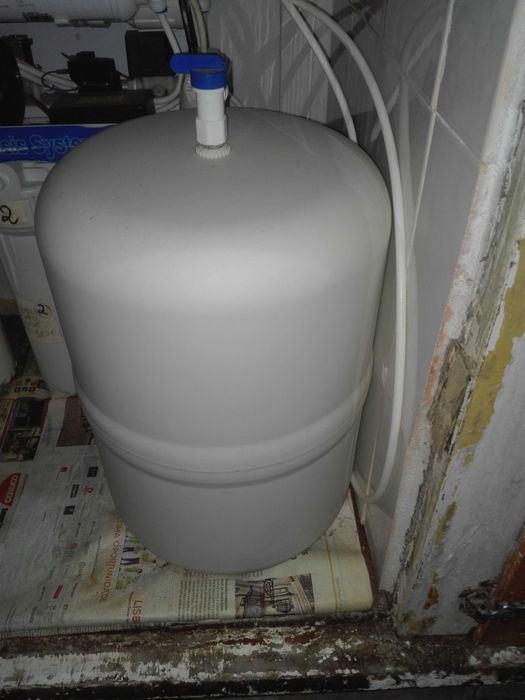 Sistema osmose 5 filtros com bomba e tanque