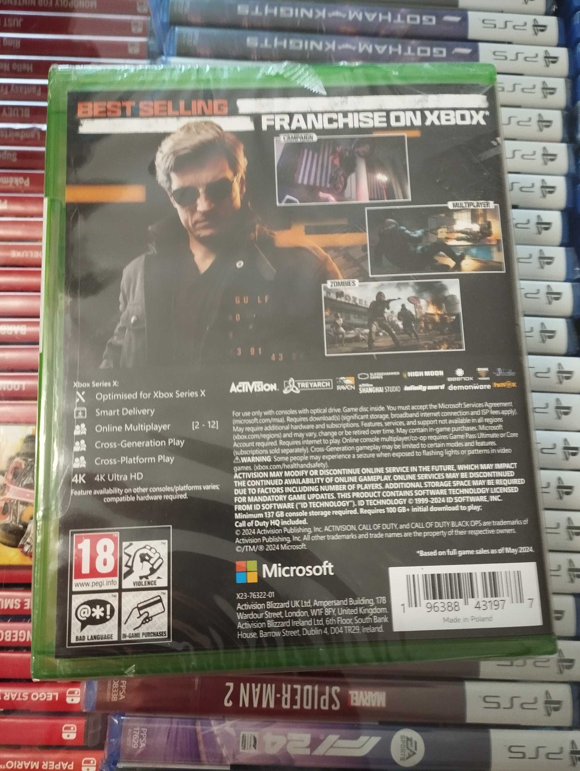 Call of Duty: Black Ops 6 [XSX][XBOX ONE] PL, nowa