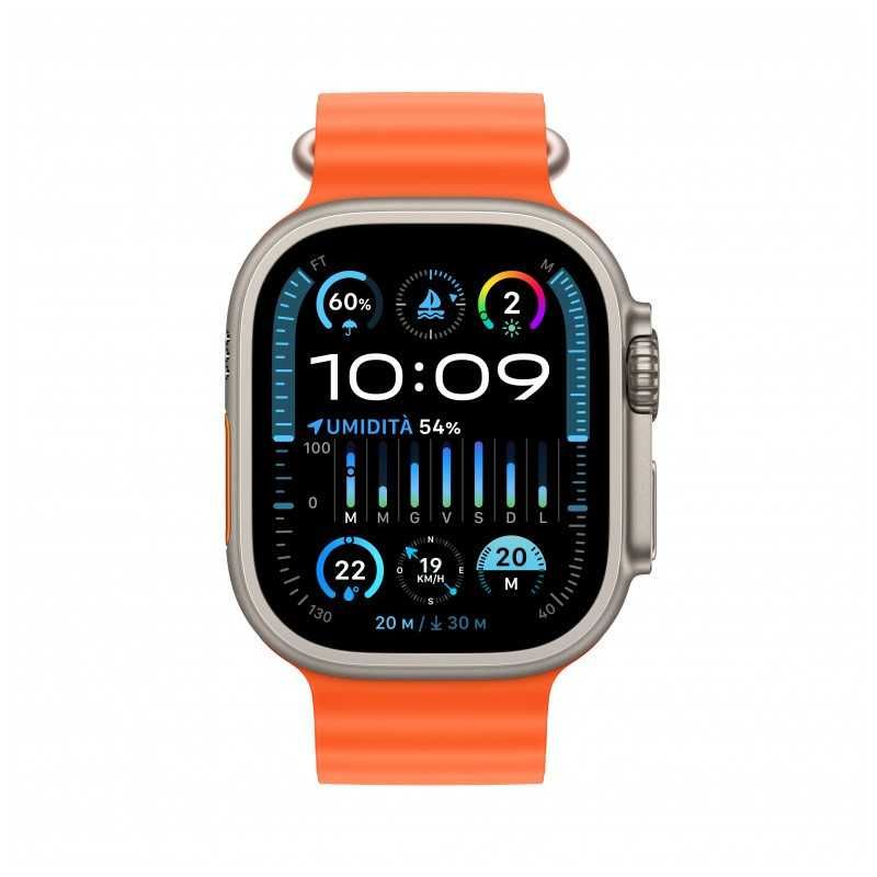 Apple Watch Ultra 2 GPS + Bracelete Ocean Laranja - Sem Selo