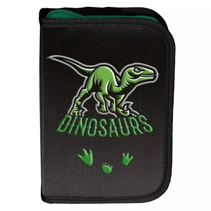 Piórnik bez wyposażenia Dinozaur PP25DI-P001BW. Paso