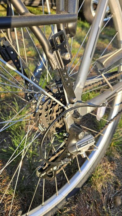 Jak NOWY męski rower trekkingowy Unibike VISION rama 21" koło 28" 700c