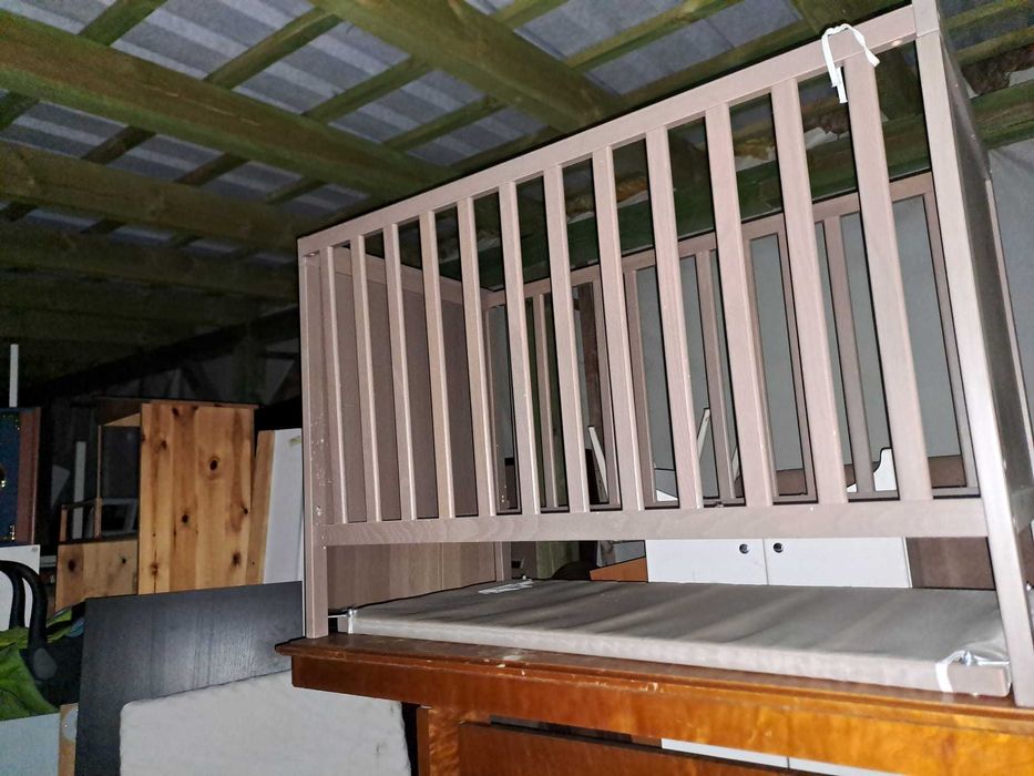 Łóżeczko dla dziecka z materacem IKEA - możliwy transport