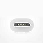 Kabel 1m Micro USB do USB - Fast Charge 3A Biały Przewód do Ładowania