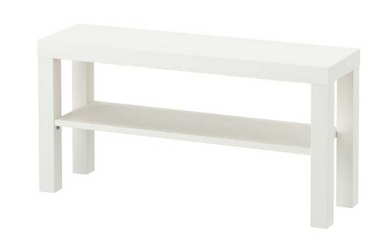 LACK Móvel TV, branco, 90x26x45 cm