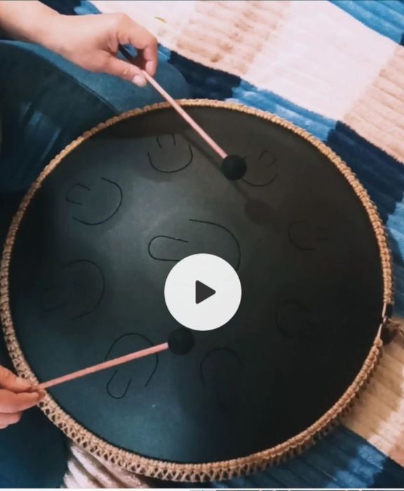 Глюкофон размером с ханг, хендпан, 51 см , глубокий звук