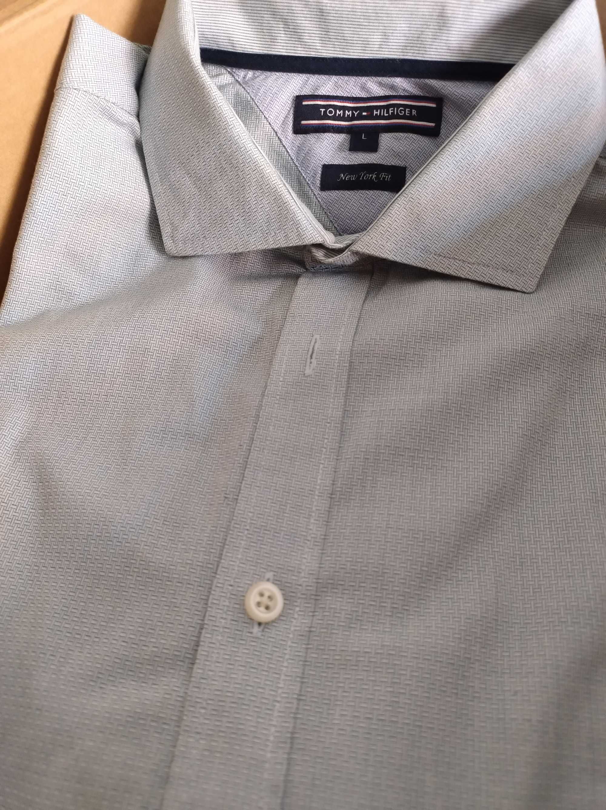 Camisa Tommy Hilfiger Azul, tam. L (Nova e original)