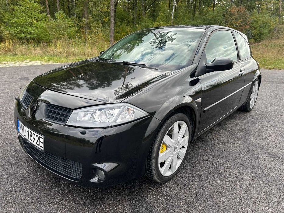 Renault Megane II 2 RS 2004 2.0 Turbo Gaz Sekwencja 156 TYS PRZEBIEGU
