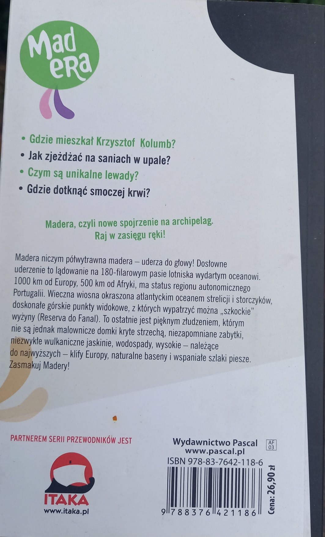 Madera przewodnik Pascal Itaka