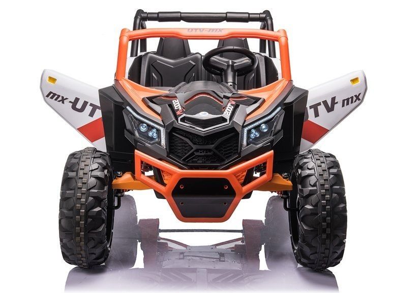 Auto na Akumulator Buggy UTV-MX Pomarańczowo-Biały LEAN CARS