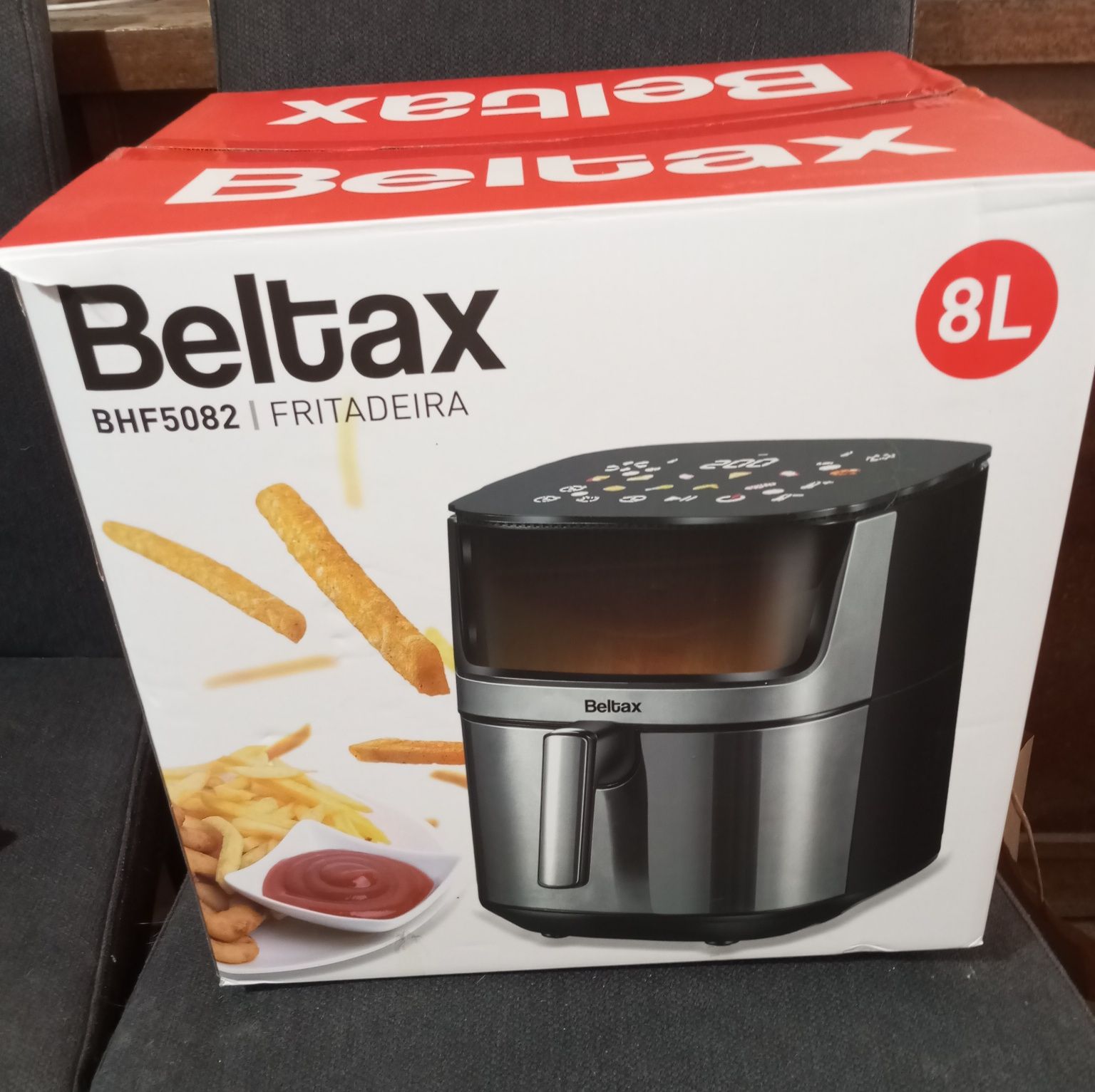 Airfryer nova com caixa