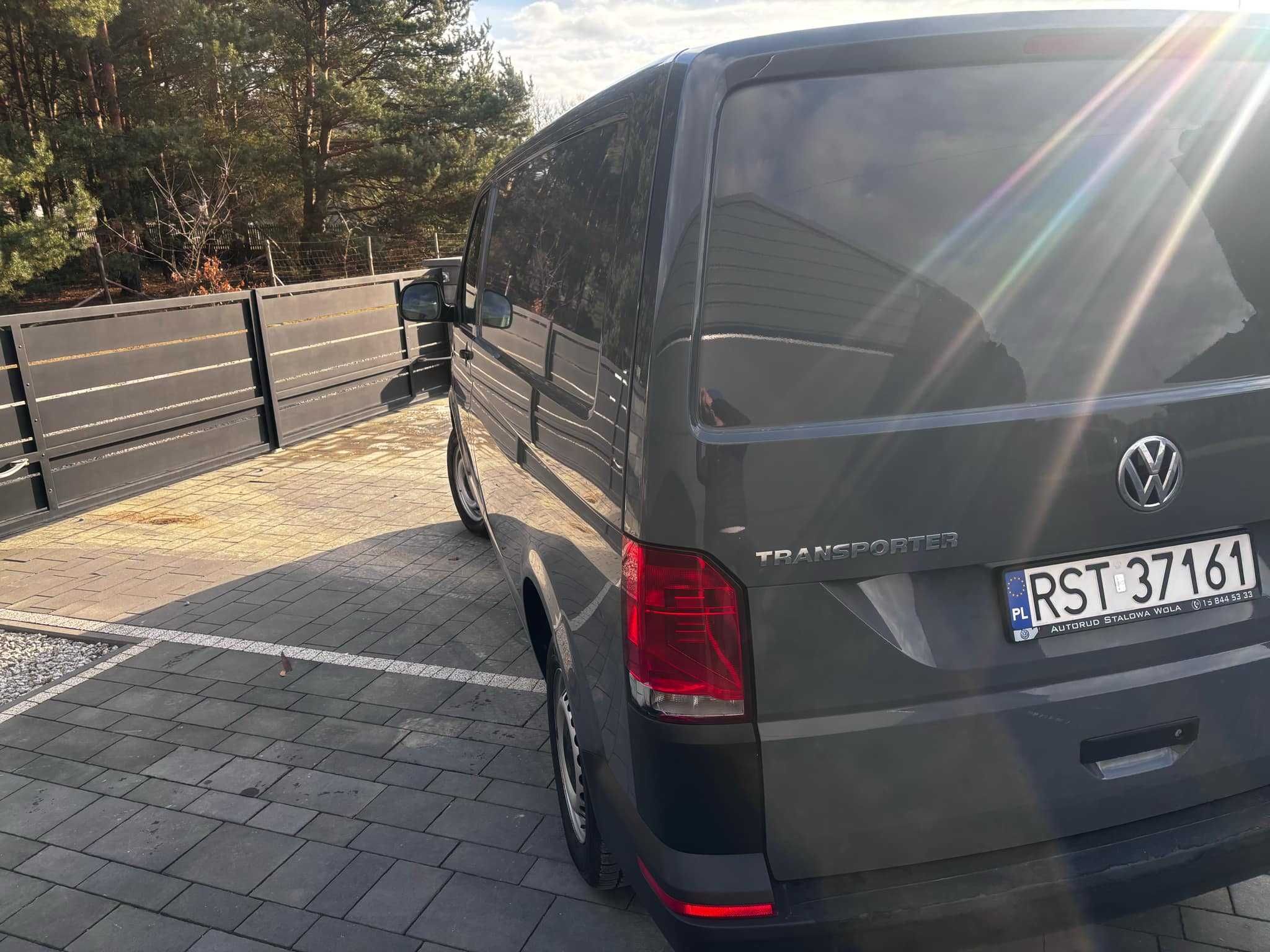 Volkswagen Transporter T6.1 2.0 TDI salon PL 46tys km 1włas