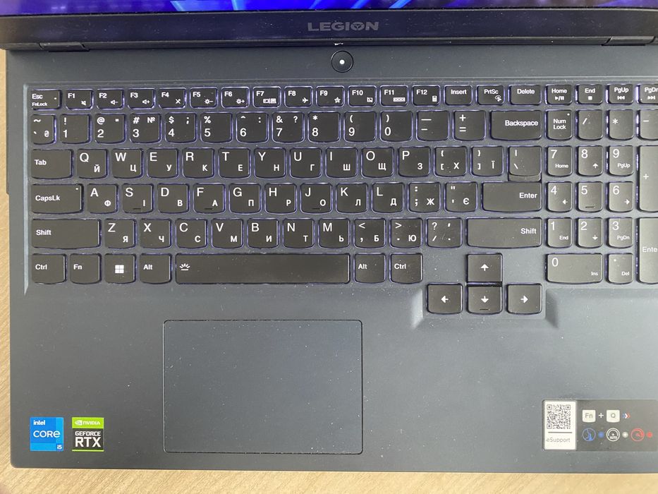 Ігровий ноутбук Lenovo legion 5 леново легіон 5