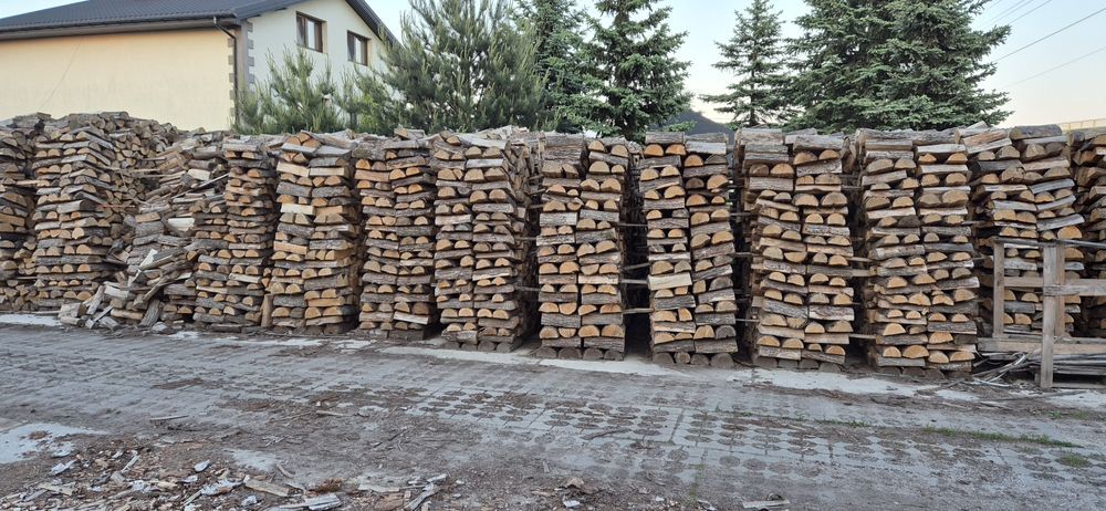 DĄB, Sezonowane Drewno kominkowe, do kominka, do pieca, woj. Łódzkie