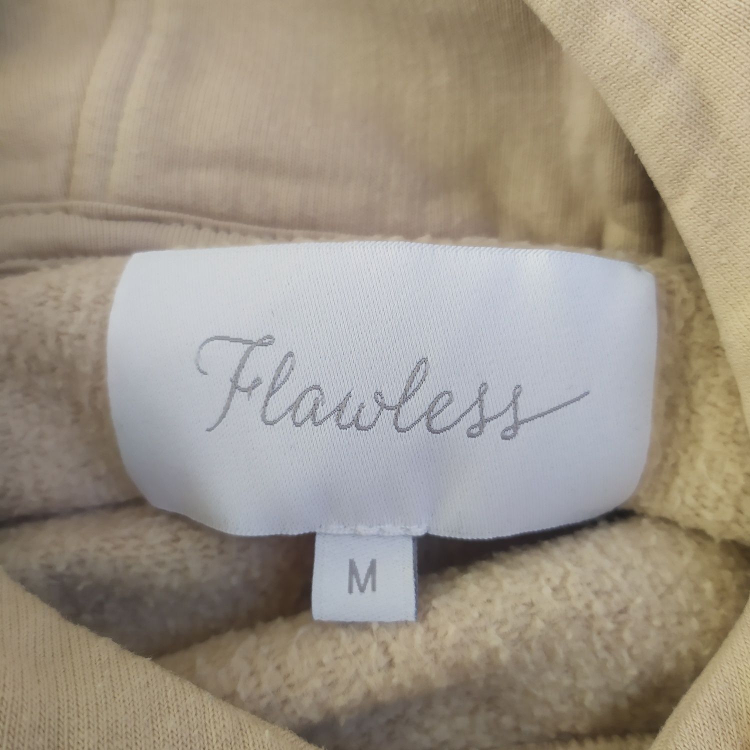 Bluza Flawless RITA, M, kolor piaskowy, bawełna/elastan
