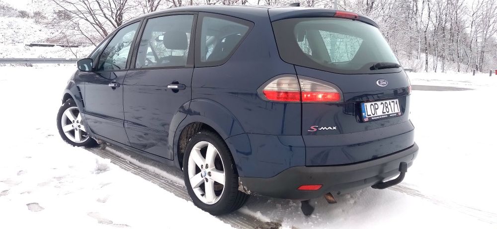 Ford S MAX 2.0 benz. 140KM 2010r 2xConvers 5 osób Koła zimowe