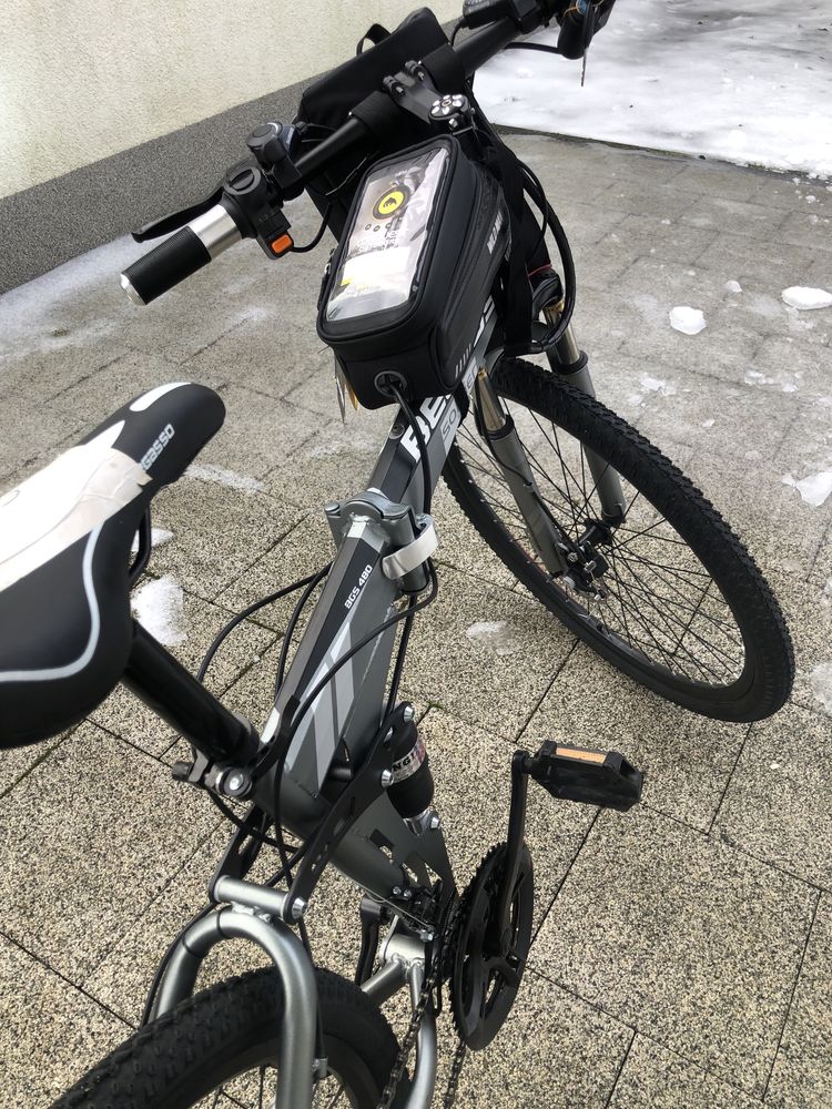 Rower ebike BEGASSO BGS480 SOLDIER 1000w 20ah nieużywany