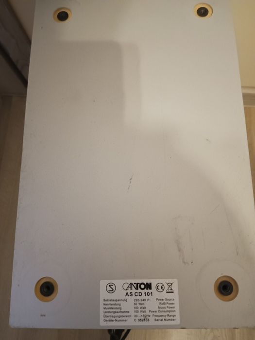 Subwoofer Canton AS CD 101