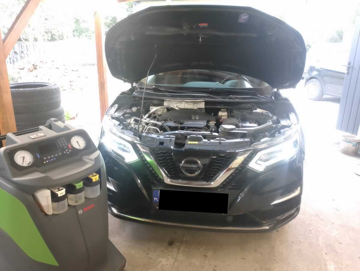 Serwis naprawa klimatyzacji czynnik R134A, R1234yf, naprawa, szczelnoś