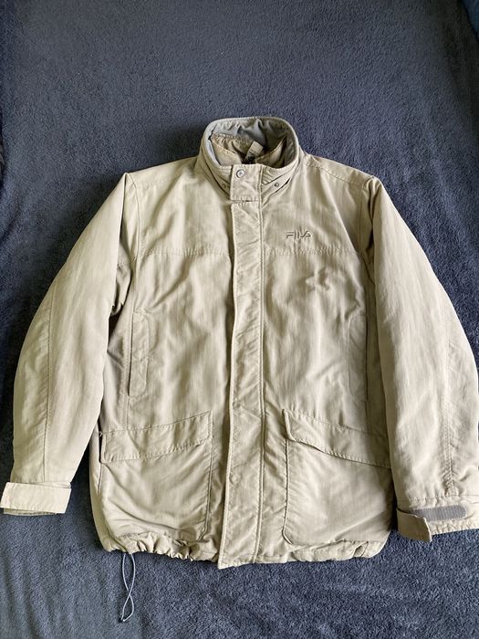 Тепла зимова куртка Fila з утеплювальною пуховою підкладкою