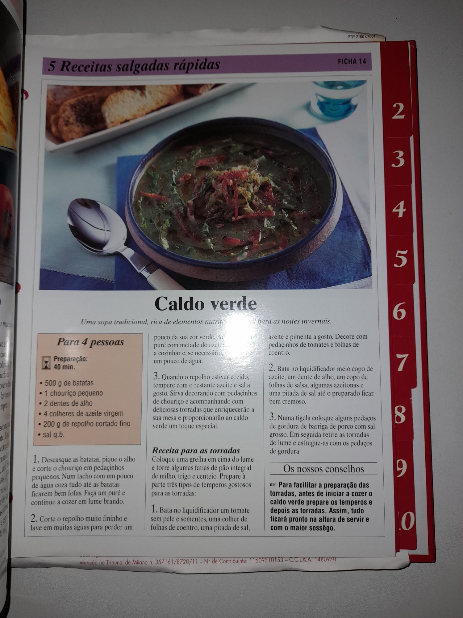 Receitas de culinária