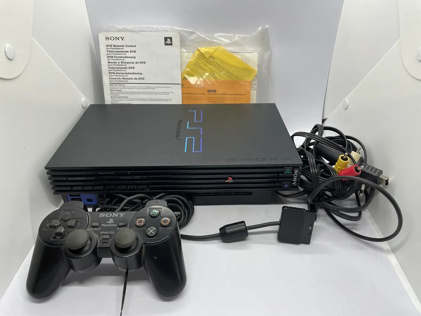 Konsola PlayStation 2 SCPH-30004 + Karton + Instrukcja Zestaw