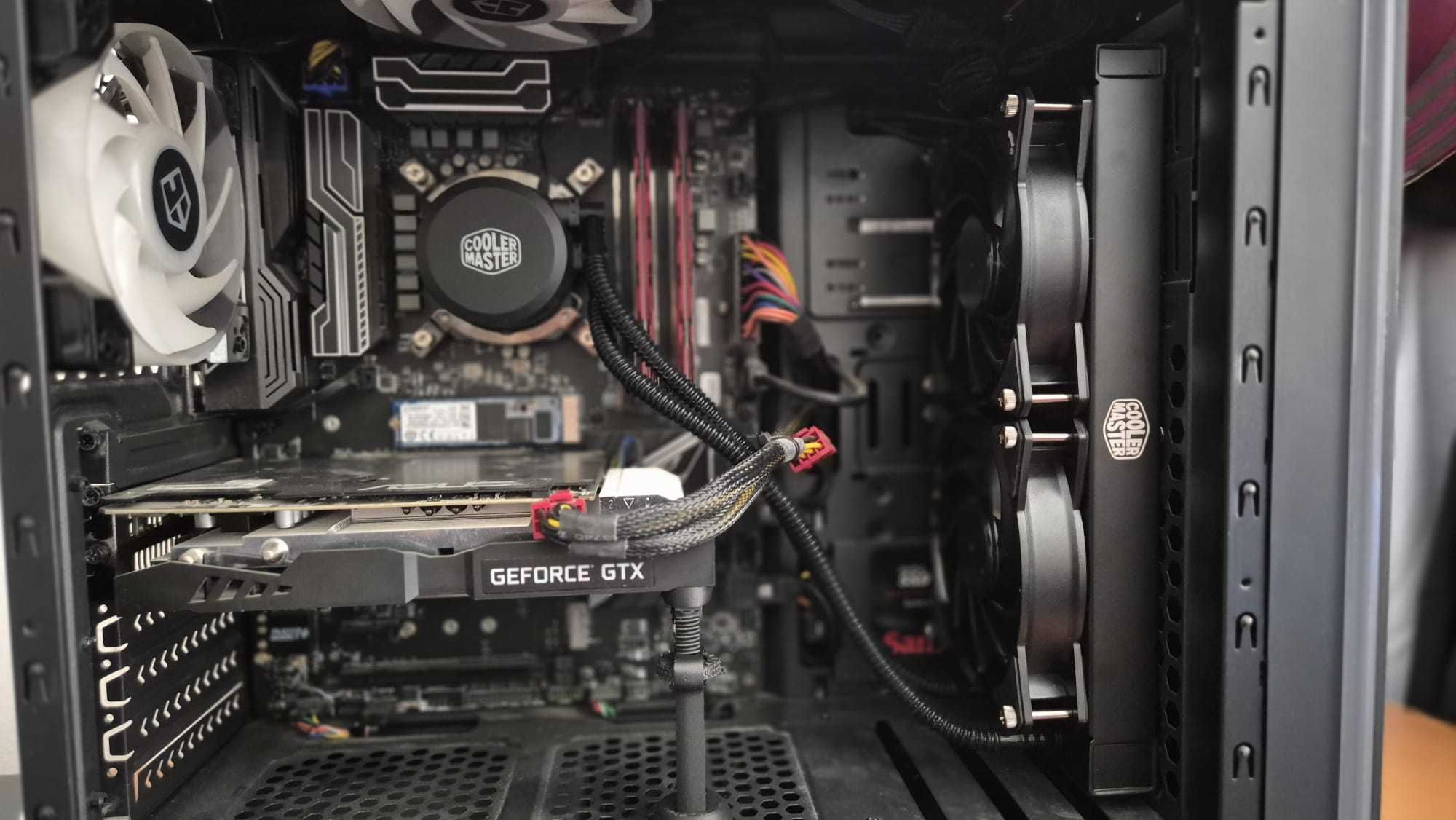 Torre Gaming Preto/ PC gaming