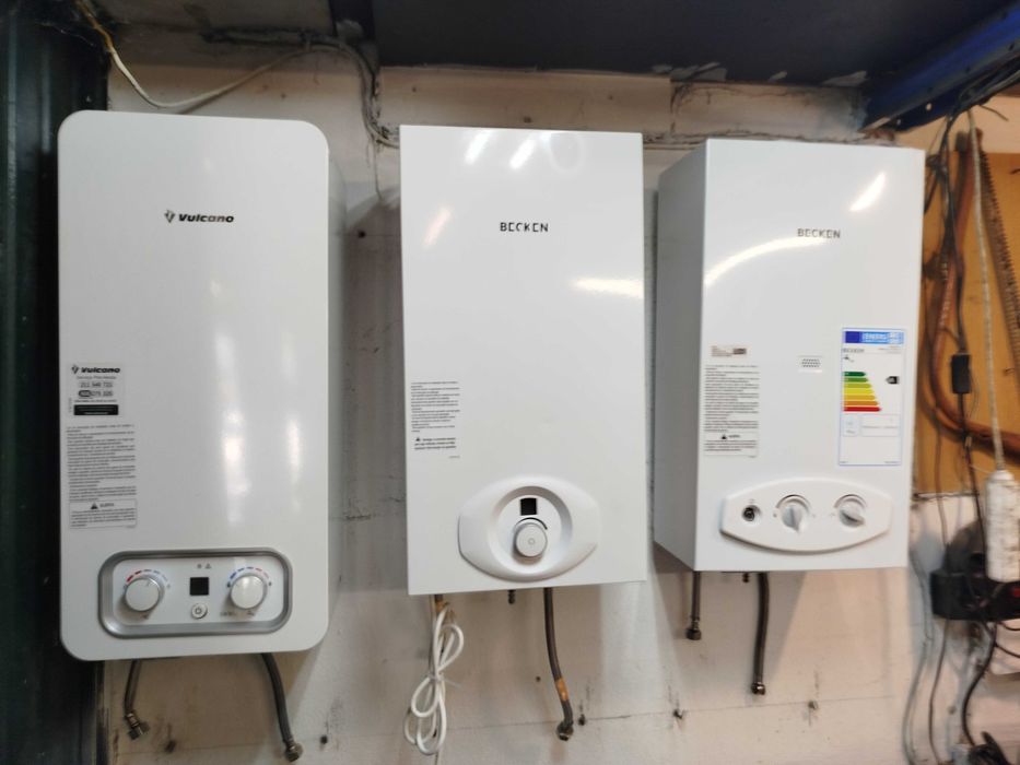 venda e reparações de esquentadores, fogões, placas, fornos.