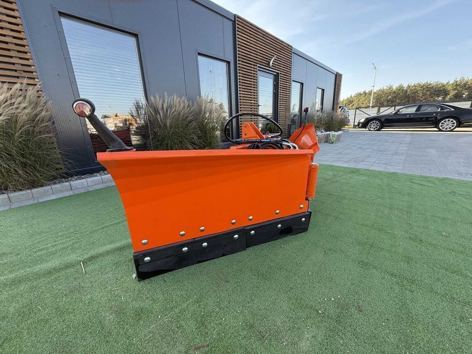 Pług lekki SKŁADANY do śniegu Metal-Technik spych śnieżny strzałka