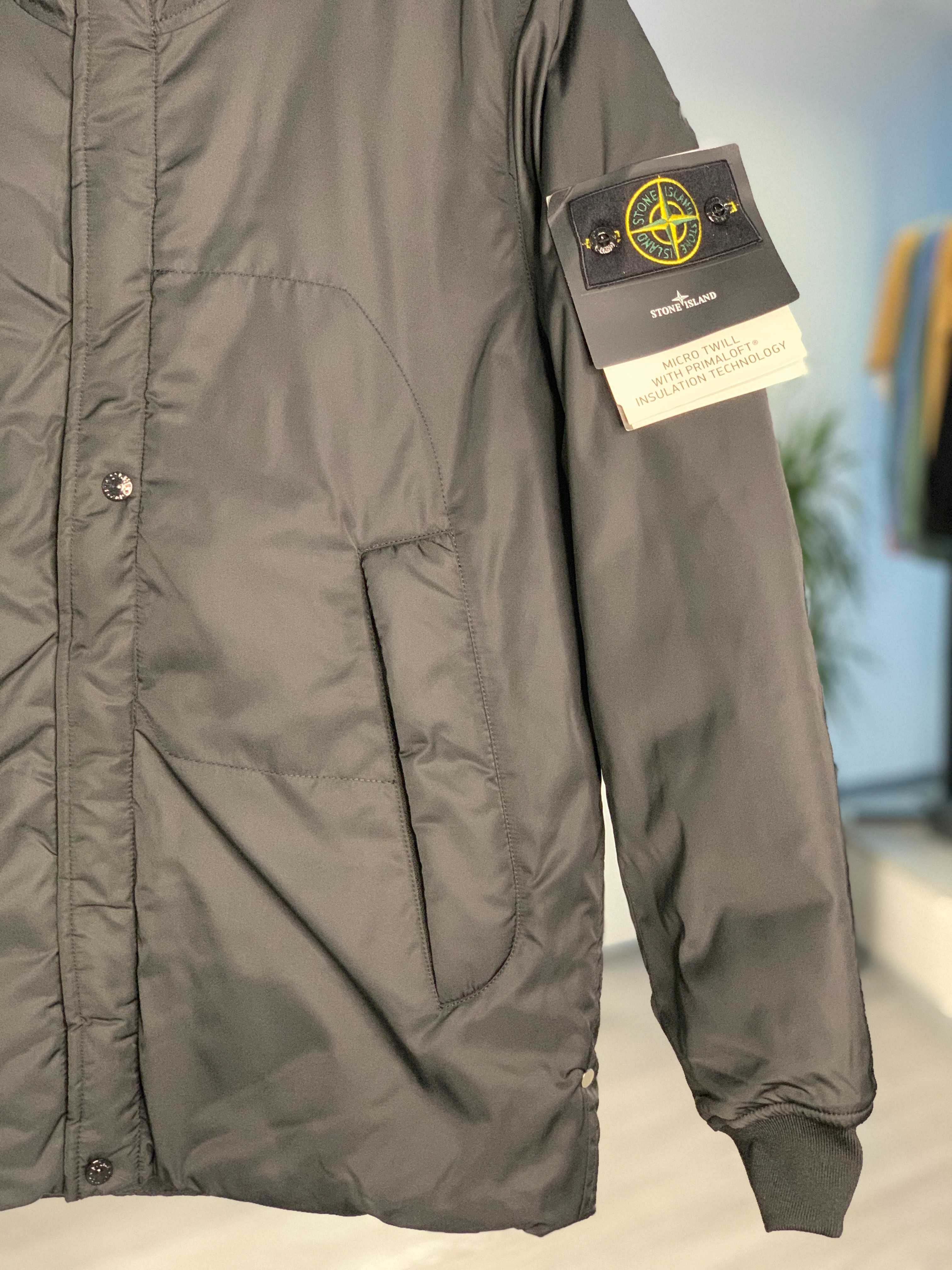 Куртка STONE ISLAND 41826 Micro Twill Jacket Black SI0237-BK
