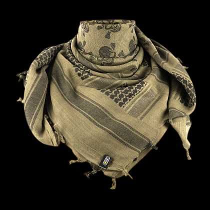Арафатка шемаг з черепами 105х105 см M-Tac
