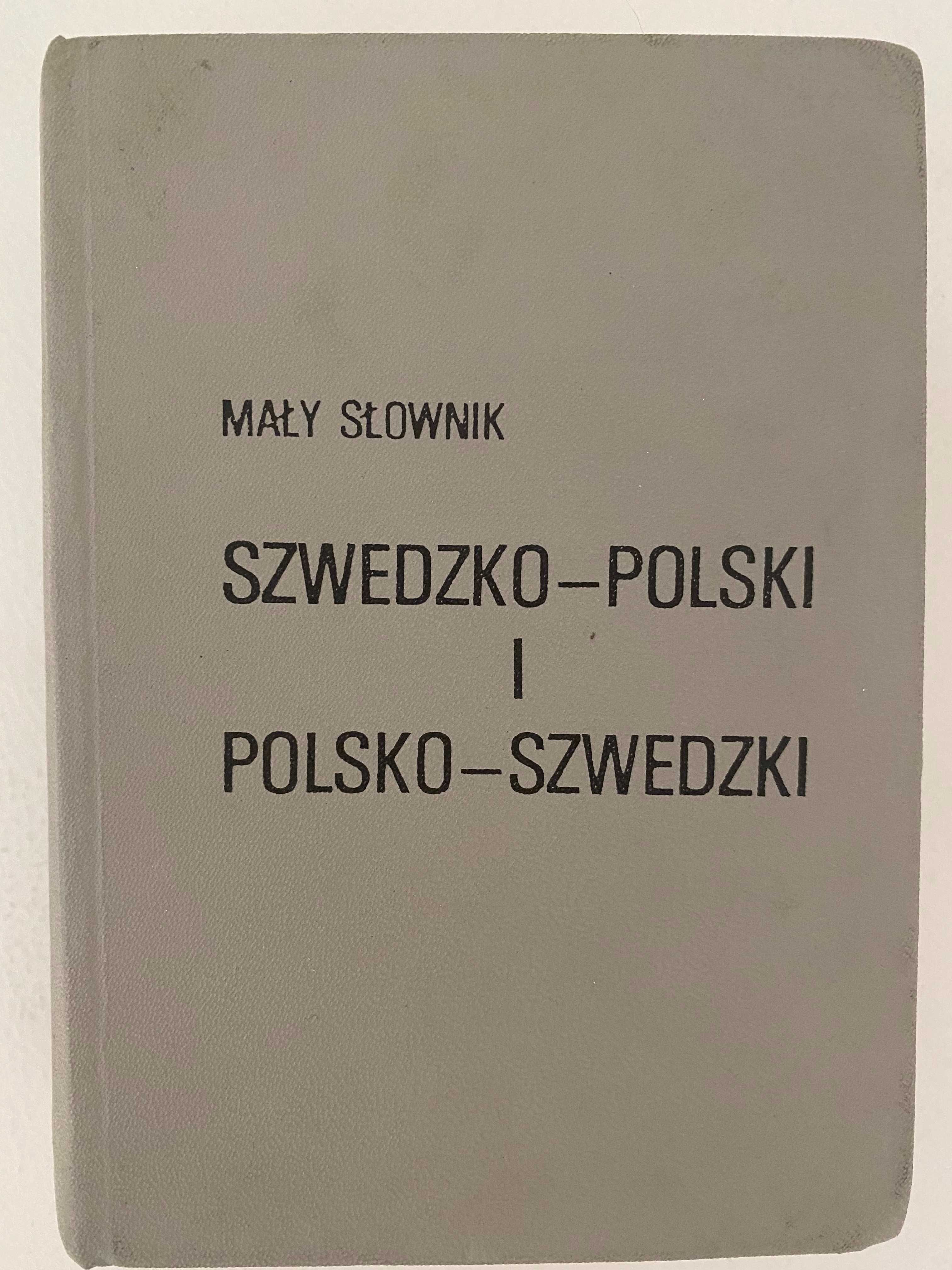 Mały słownik szwedzko-polski polsko-szwedzki