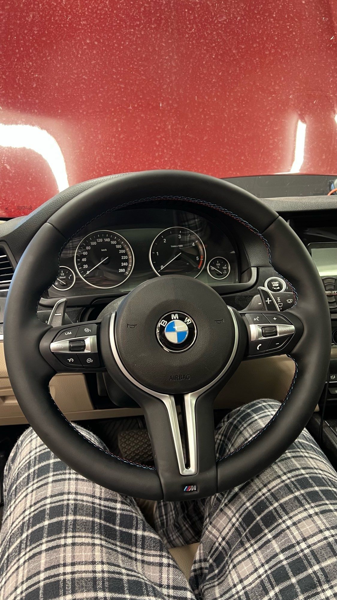 Volante BMW Pack M + Airbag + Patilhas Série 5/6/7