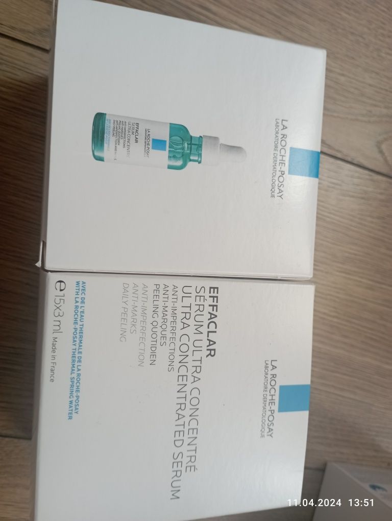 Effaclar serum przeciwtrądzikowe, trądzikowe - zestaw