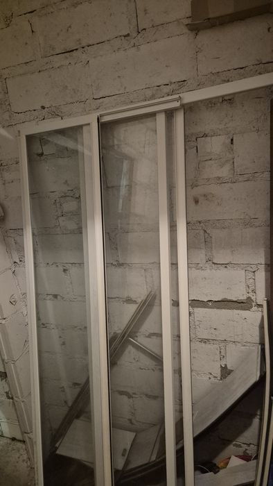 Szyby z drzwiami przesuwnymi od kabiny przysznicowej