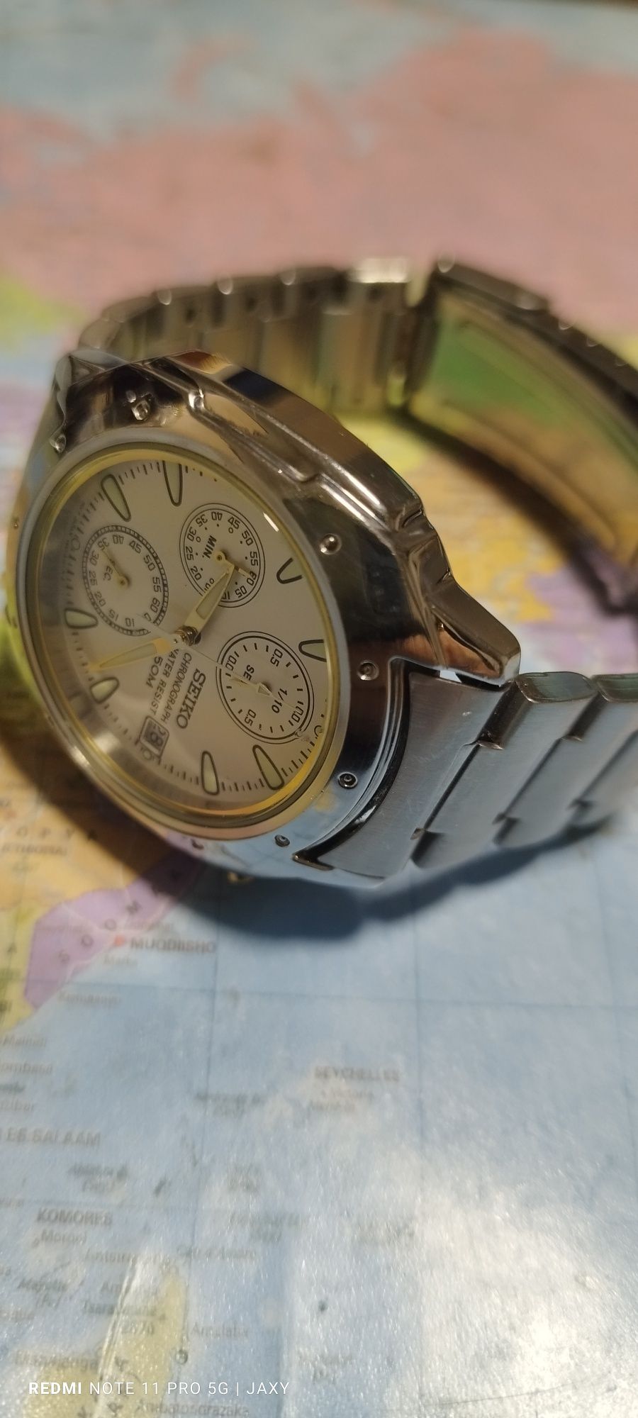 Zegarek męski Seiko chronograf