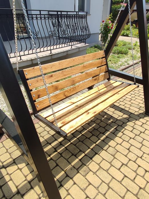 Huśtawka ogrodowa ocynk.