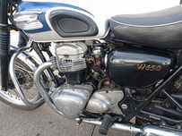 Kawasaki W650 com malas