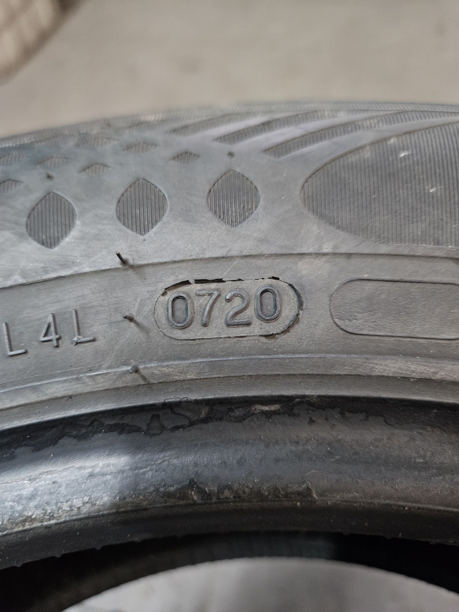 4szt lato 185/60-15 Nokian ~7mm