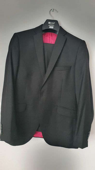 Garnitur czarny młodzieżowy VIDO 176/100/88