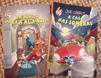 2 livros da coleção Joe Carrot